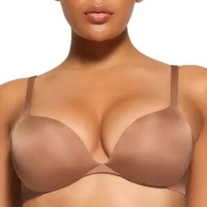 Victoria's Secret 36 B Tan Bomb Shell  Bra With 2 Small Matching Underwear
